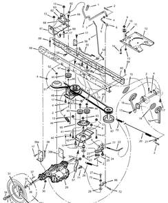 Part Location Diagram of 1001406 Murray DISCONTINUED